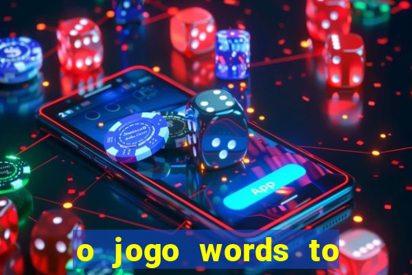 o jogo words to win paga mesmo